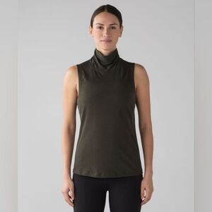 Lululemon Wool Turtleneck Tank